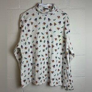 Vintage American Weekend Woman Plus Size Christmas Bears Layering Tee Size 1X